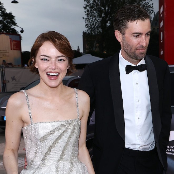 See Emma Stone's Rare PDA With Husband Dave McCary on Red Carpet